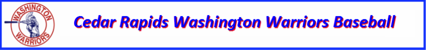 CR Washington Warriors Baseball